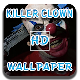 Scary Killer Clown Wallpaper HD icon