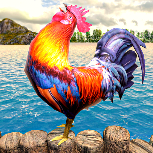 Kung fu Rooster Run Chicken 3D