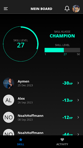 Android application TRUEPLAY Tennis App screenshort