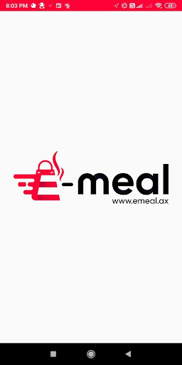 Android application E-Meal Butik screenshort