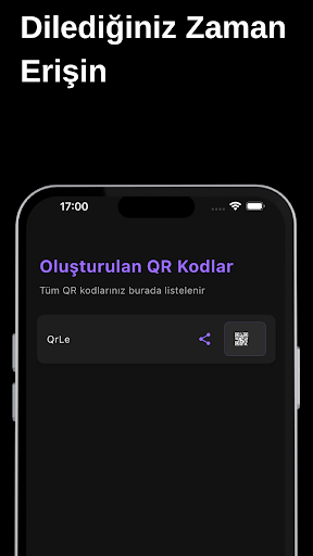 QRle – QR Kod Oluştur  Paylaş