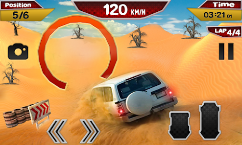 Offroad Prado Racing Jeep Game  screenshots 1