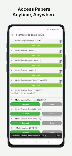 Class 12 CBSE Papers