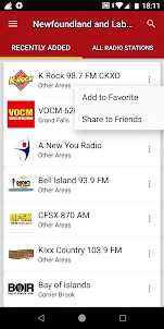 Newfoundland&Labrador Radios