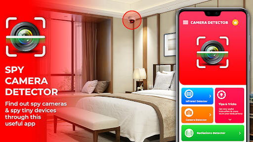 Android application Hidden Camera Detector screenshort