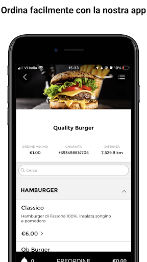 Android application Quality Burger screenshort