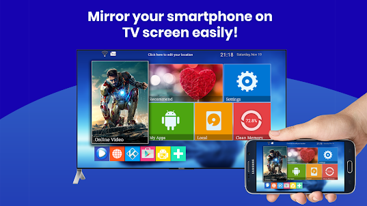 Espelhamento tela Samsung TV