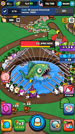 Game screenshot Fisher Cat Town Tycoon mod apk