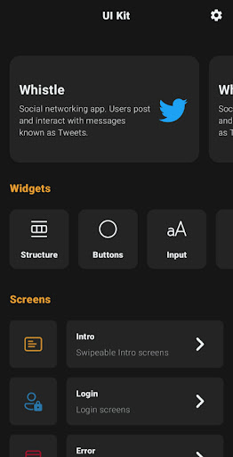 Android application Rubi Compose UI Kit screenshort