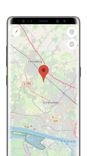 Hamburg offline map Screen 3