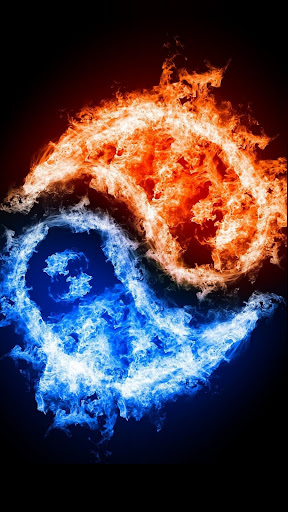 Android application Fire wallpaper screenshort