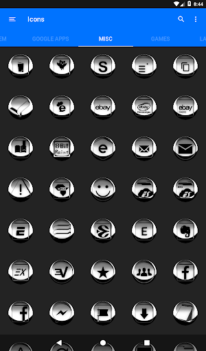 White Icon Pack Style 3 Screenshot