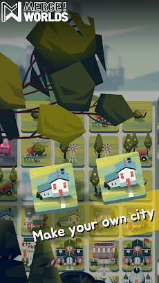 世界をマージ！自分の都市づくりのパズルのおすすめ画像1