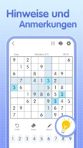Sudoku - Zahlen-Spiel