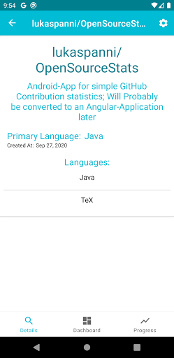 OpenSourceStats Screen 3