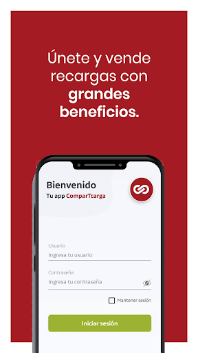 Android application ComparTcarga screenshort