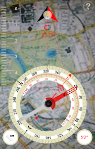 Baseplate Map Compass