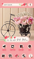 screenshot of Cute Wallpaper Flower Bicycle
