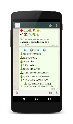 Navidad: Mensajes con iconos Screen 3