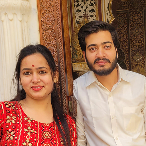 Amit Weds Bharti logo