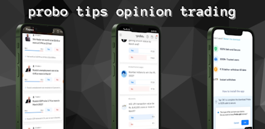 Probo - Opinion Trading Tips