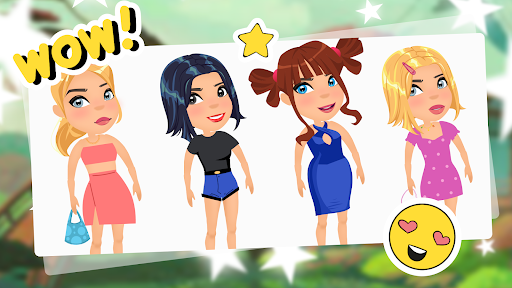 Android application Fancy Dress Up Game for Girls screenshort