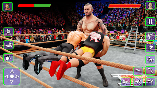 Android application Real World Wrestling Arena screenshort