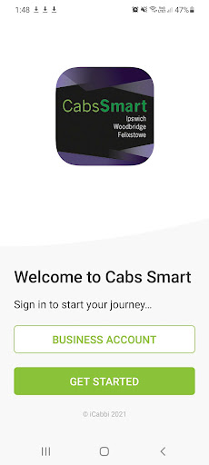 Android application Cabs Smart screenshort
