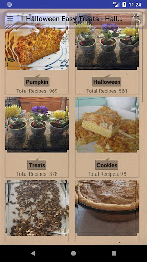 Android application Halloween Easy Treats - Hallow screenshort