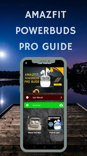 Android application Amazfit Powerbuds Pro guide screenshort