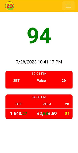 Android application 2DLive screenshort