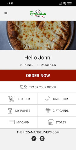 Android application The Pizza Man Delivers screenshort