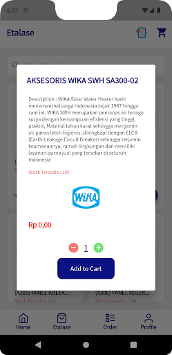 MyWie Distributor Screen 3