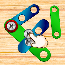 Screw Puzzle Nuts Bolts Pin
