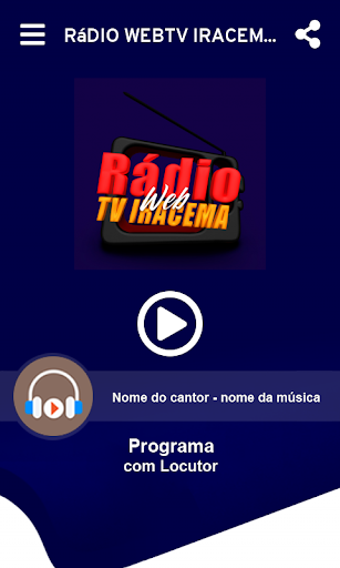 Rádio WebTV Iracema Screen 2