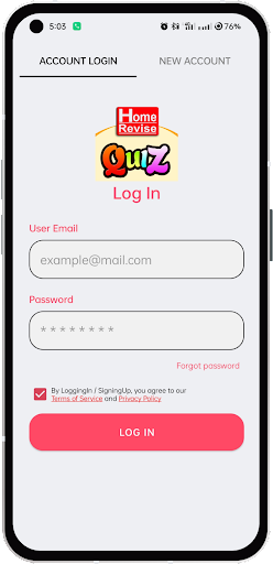 HomeRevise Quiz Screen 2