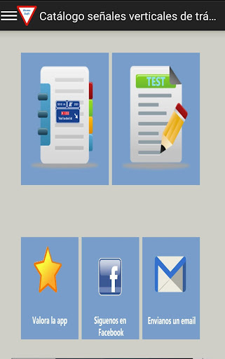Android application Road & Tráfic Sings screenshort