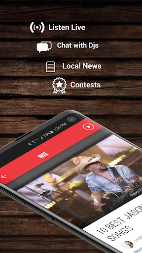 Screenshot of 102.3 The Bull (KWFS-FM)