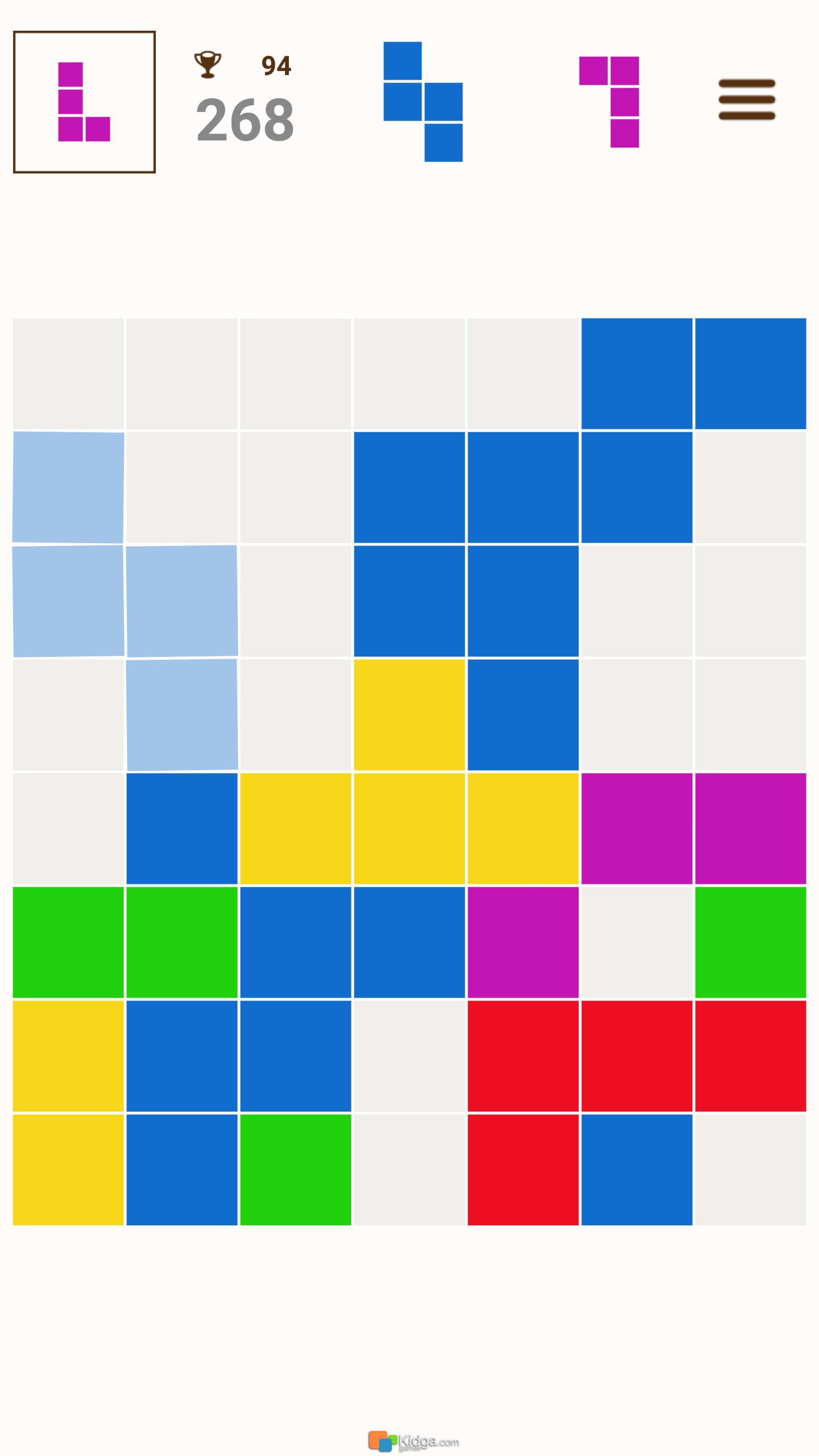 Android application Simple Block Puzzle screenshort