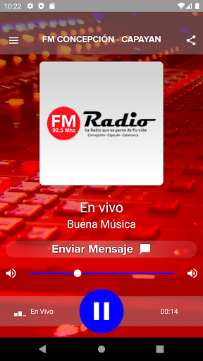 Android application Fm Concepción - Capayán screenshort