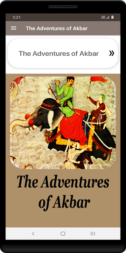 Android application The Adventures of Akbar screenshort