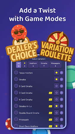 Game screenshot Poker 4 Friends: Chips of Fury apk download