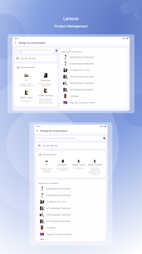 Screenshot of Lenovo