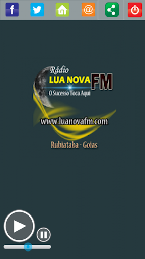 Web Rádio Lua Nova Fm Screen 2