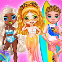 Rainbow Dolls: Beach Dollhouse