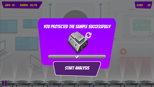 Android application Contaminant Attack! screenshort