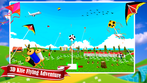 Download Basant The Kite Fight 3D : Kite Flying Games 2021 1.0.7 screenshots 1