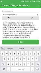 Grammar Checker Translator