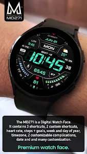 MD271: Digital watch face