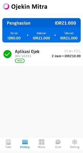 Ojekin Mitra Screen 3